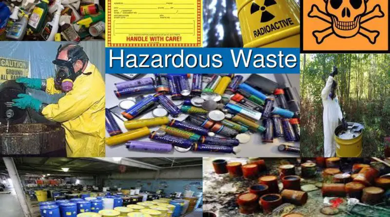 Recommended Hazardous Waste Disposal Practices