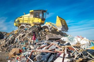compactor landfill processing municipal waste 260nw 1728584428