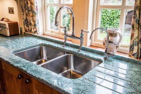 Practical Steps to Convert Glass Wastes into Countertops