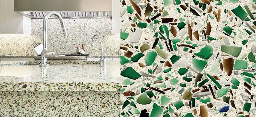Practical Steps to Convert Glass Wastes into Countertops