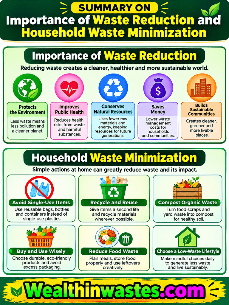Importance of Waste Reduction and Household Waste Minimization