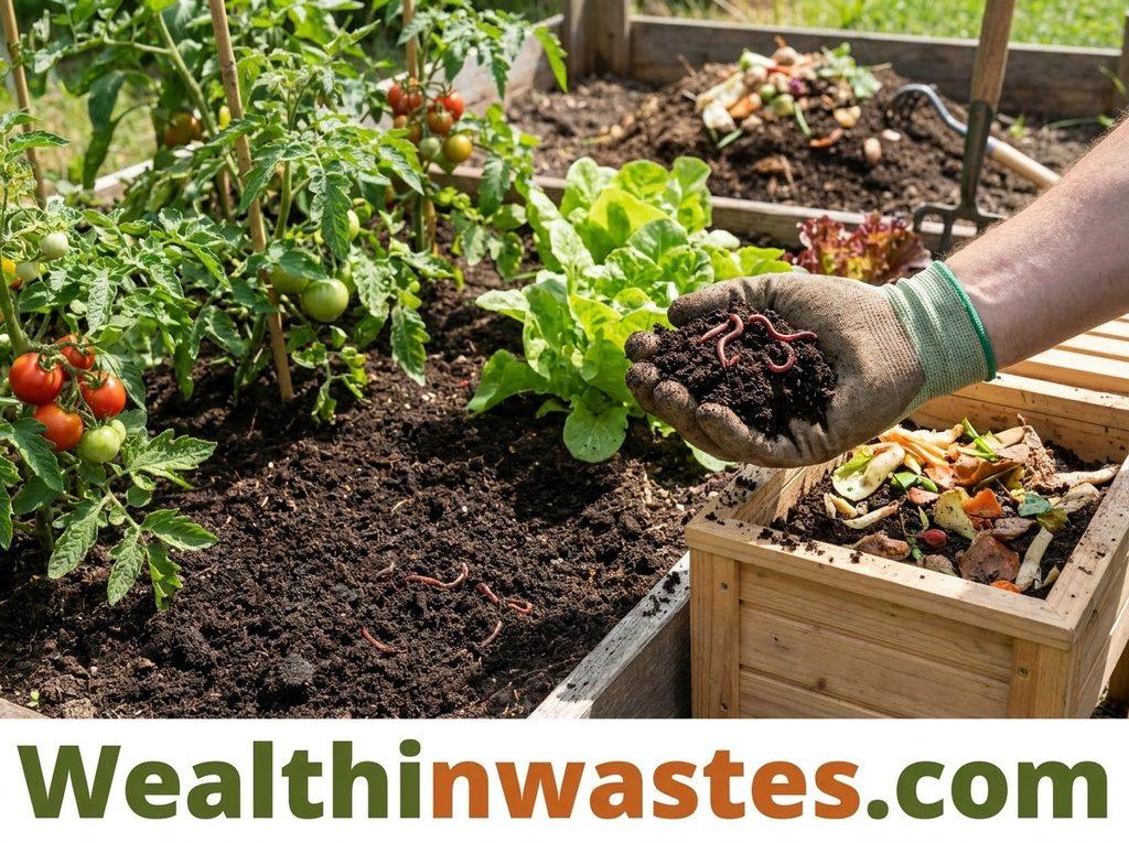 Vermi Composting (Manure Pit)