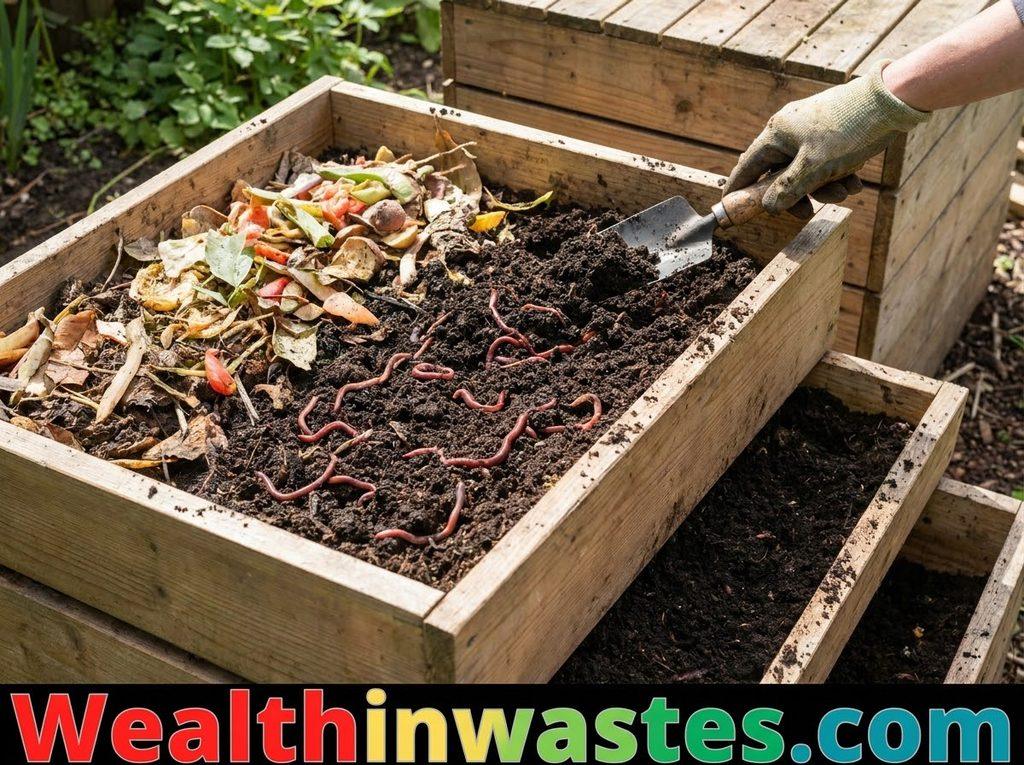 Vermi Composting (Manure Pit)