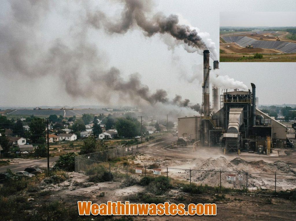 Disadvantages of Incineration of Wastes over of Landfills