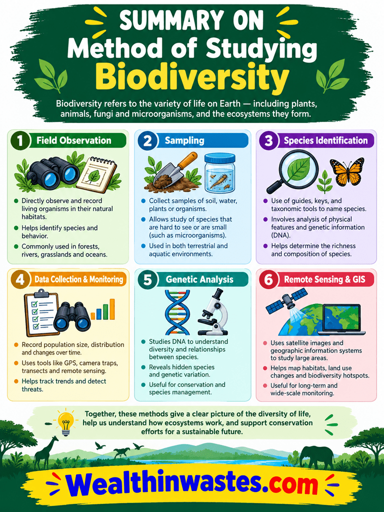 Method of Studying Biodiversity