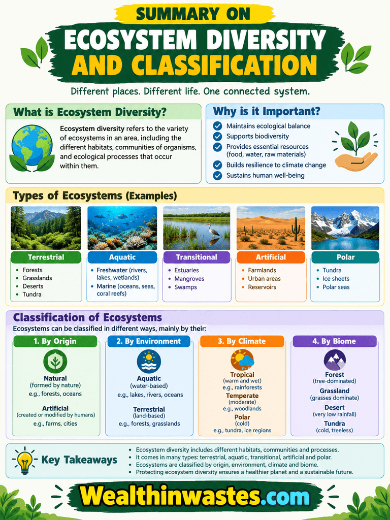 Ecosystem Diversity and Classification