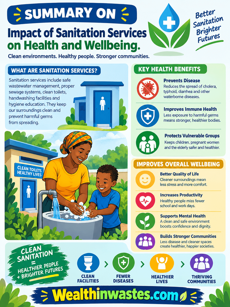 Impact of Sanitation Services on Health and Wellbeing