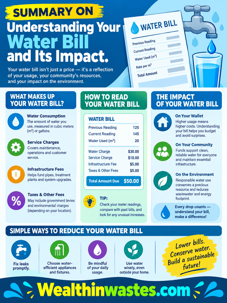 Understanding Your Water Bill and Its Impact