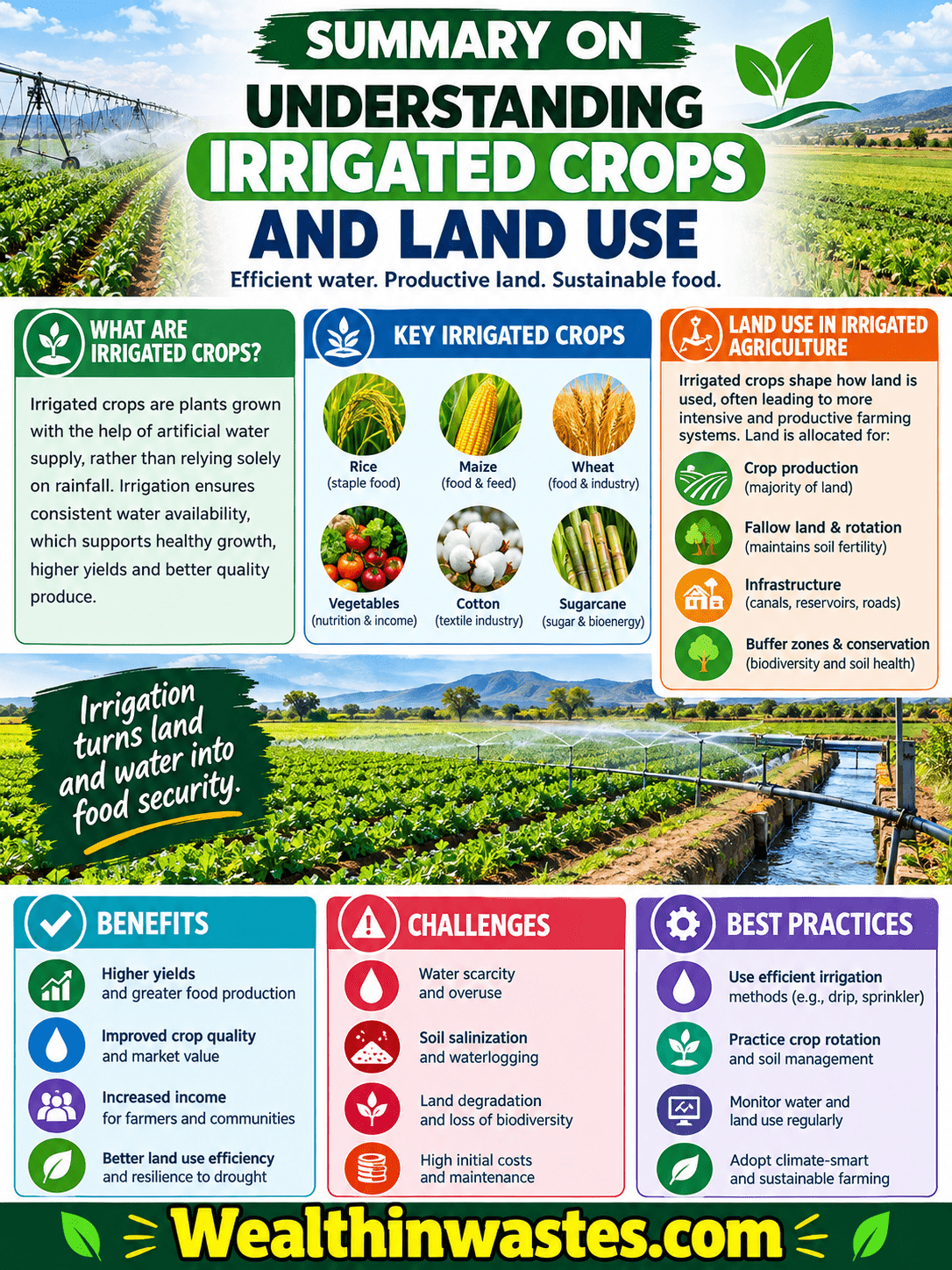 Understanding Irrigated Crops and Land Use