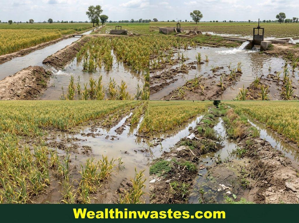 Causes, Effects of Soil Salinization and Waterlogging in Irrigation Solutions