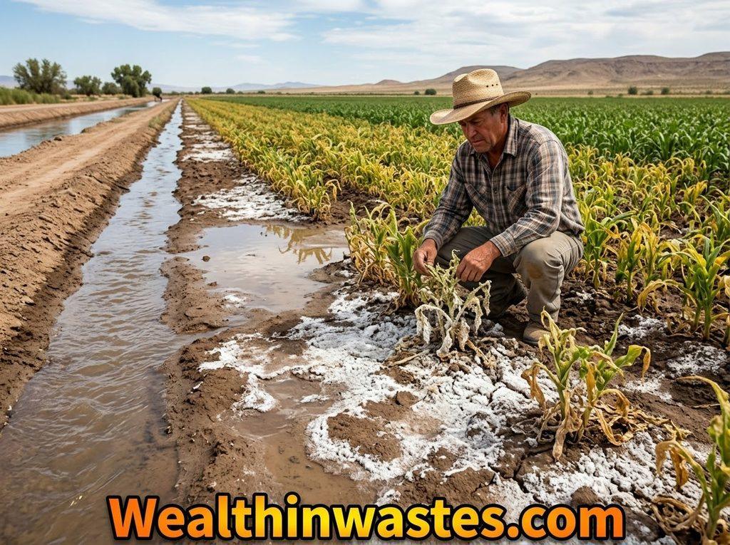 Causes, Effects of Soil Salinization and Waterlogging in Irrigation Solutions