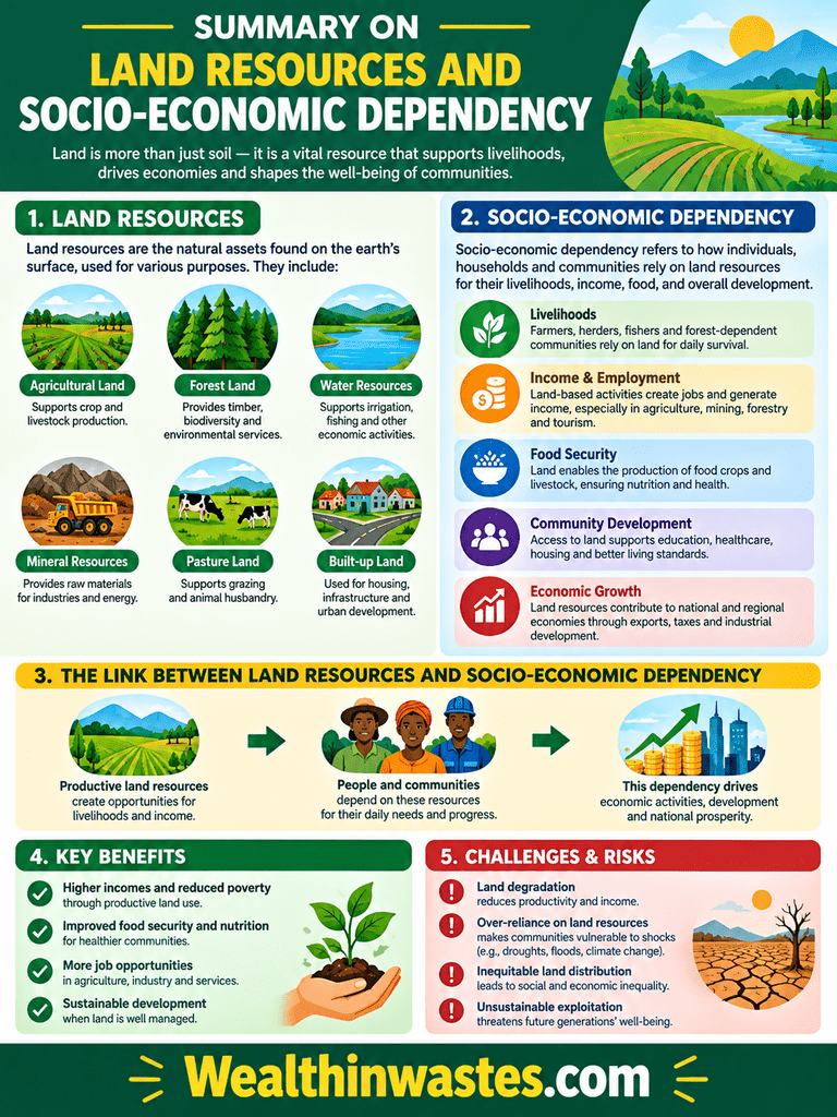 Land Resources and Socio-Economic Dependency