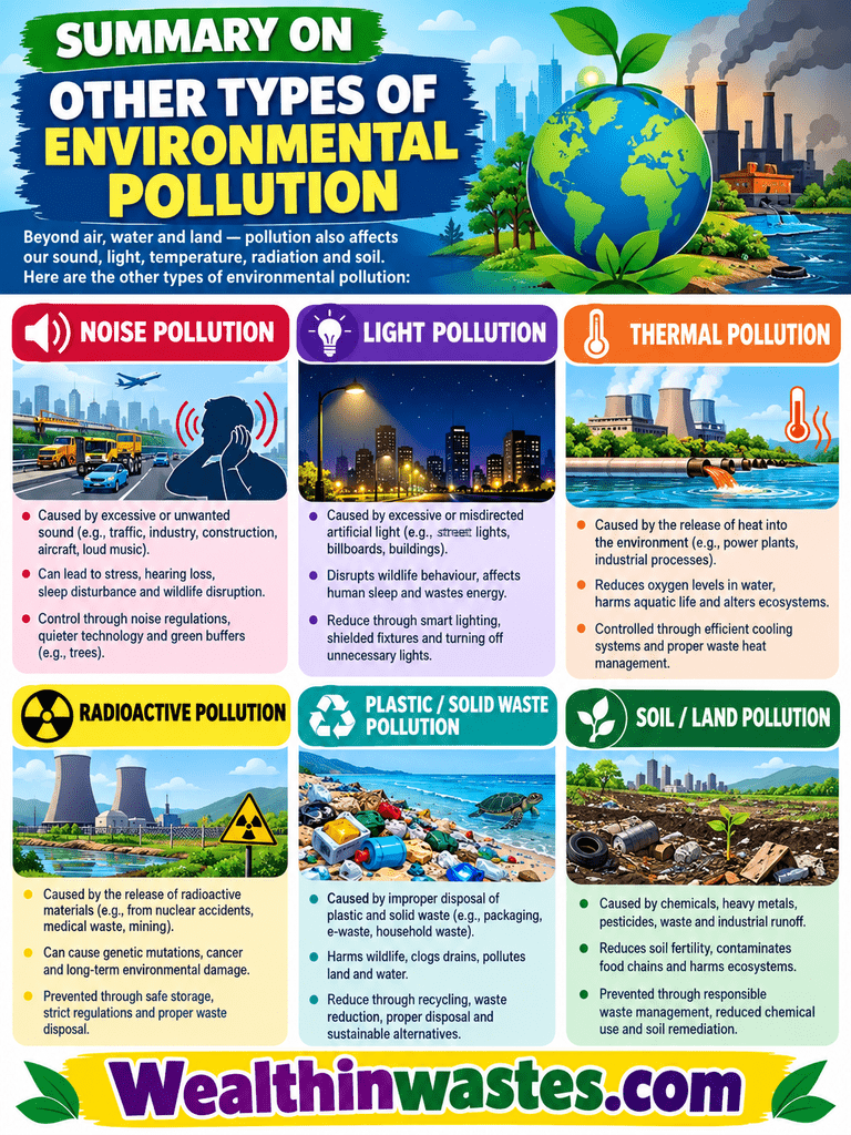 Other Types of Environmental Pollution