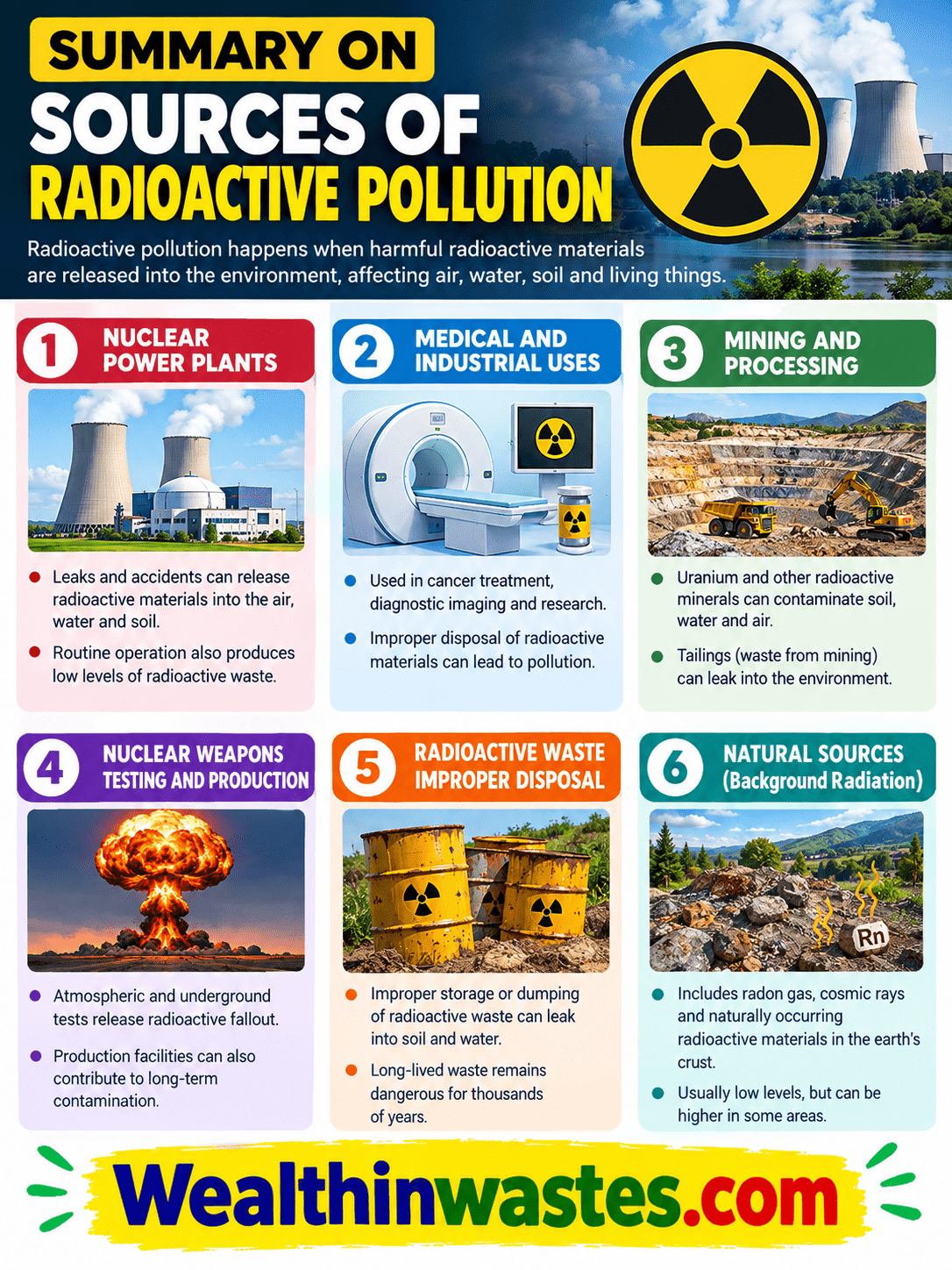 Sources of Radioactive Pollution