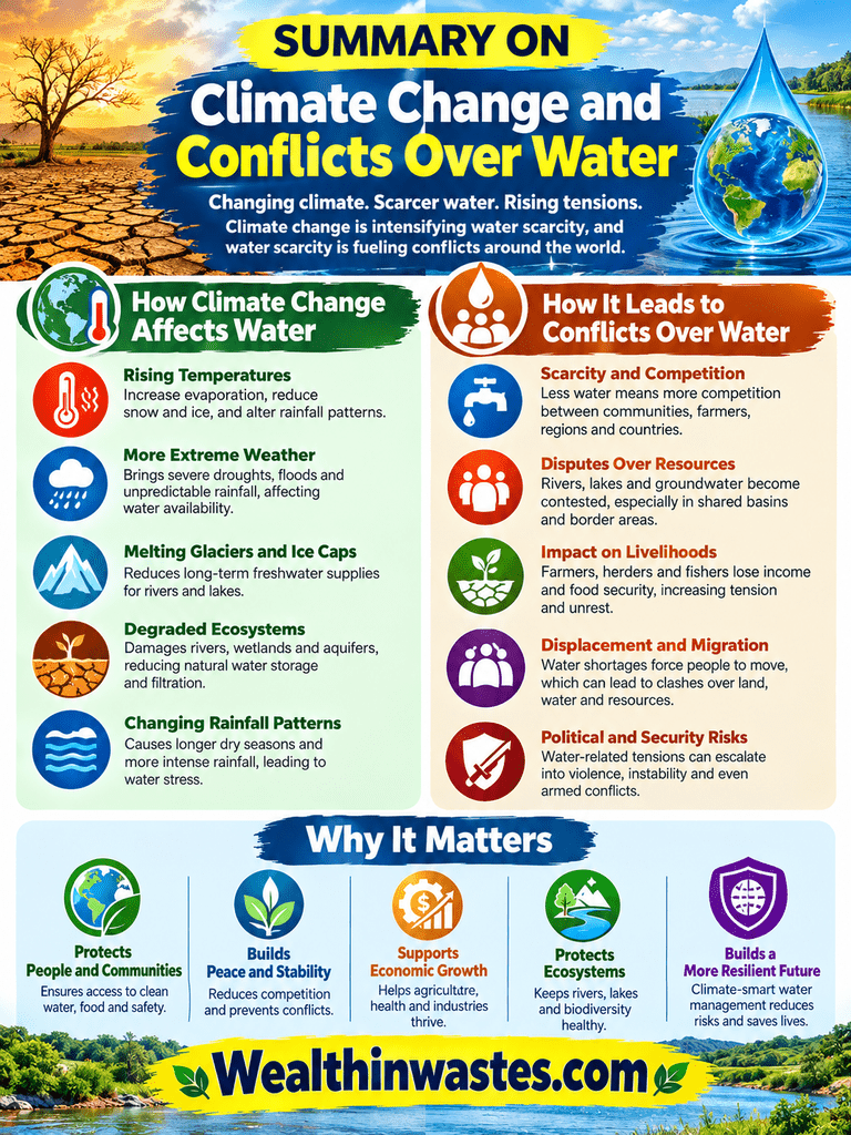 Climate Change and Conflicts Over Water
