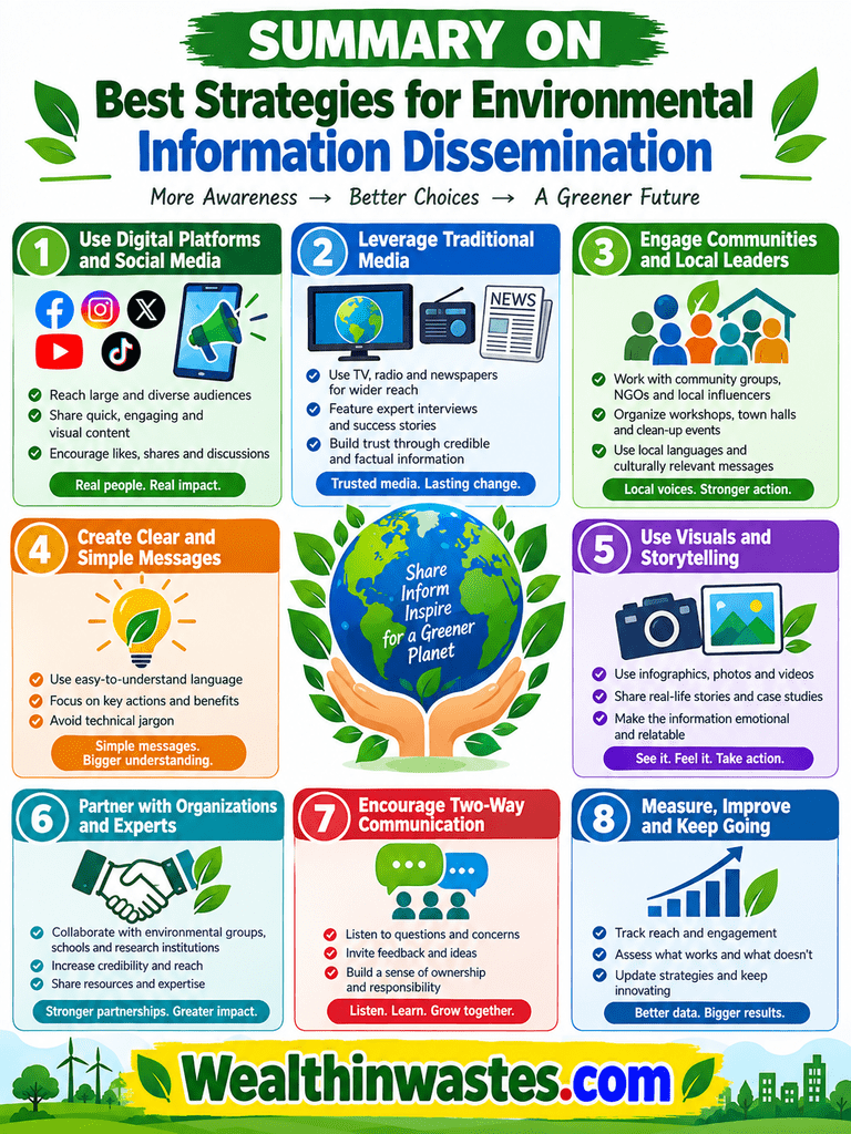 Best Strategies for Environmental Information Dissemination