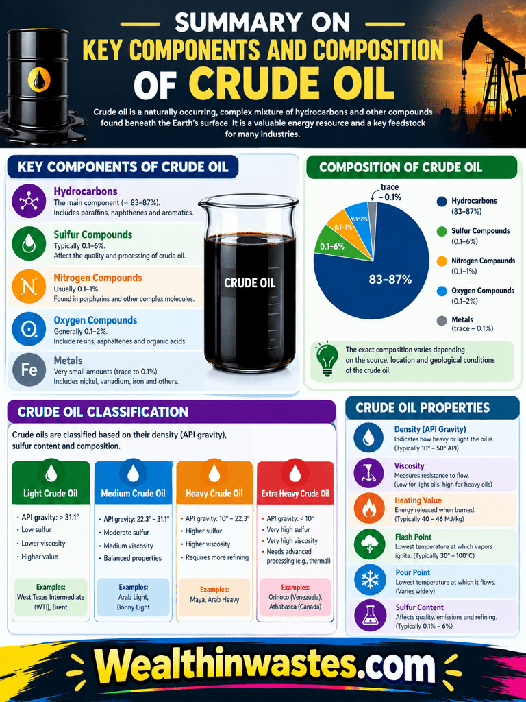 Key Components and Composition of Crude Oil