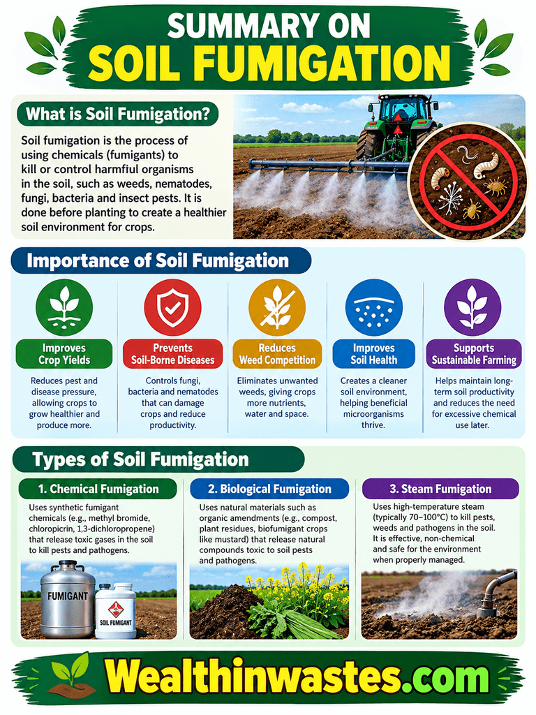 La Fumigation du sol, de l'Importance et les Types de Fumigation