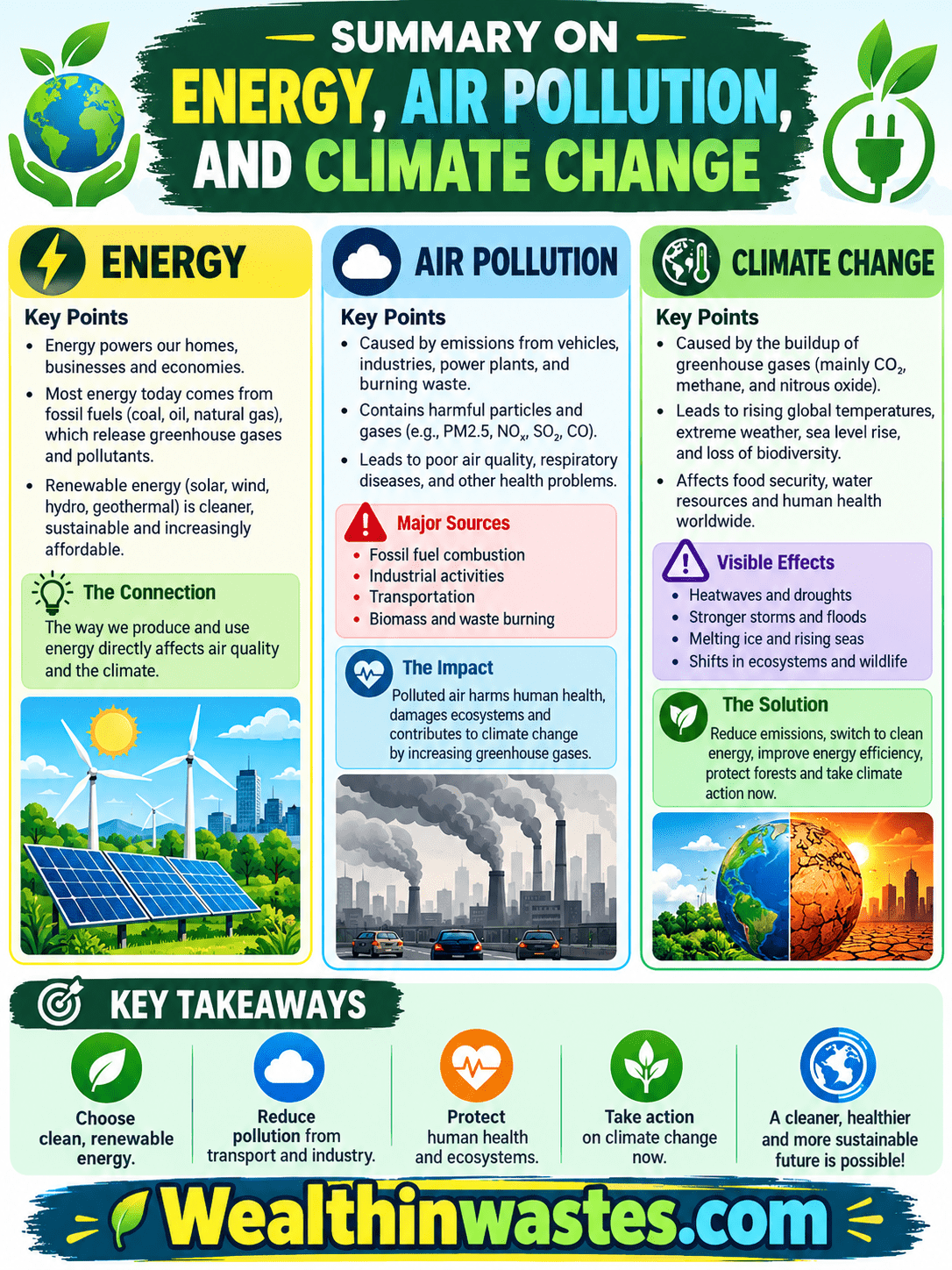 Energy, Air Pollution, and Climate Change