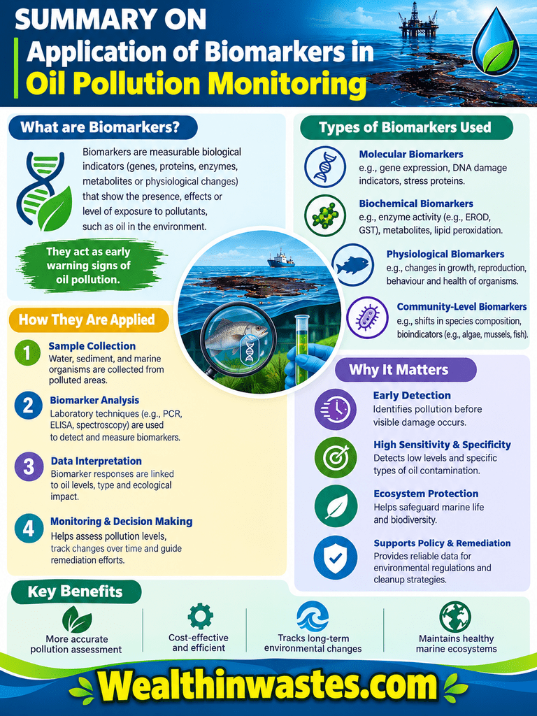Application of Biomarkers in Oil Pollution Monitoring