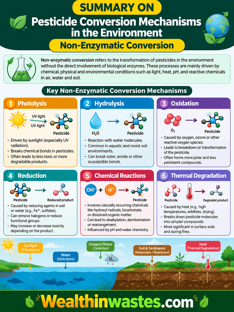 Pesticide Conversion Mechanisms in the Environment Non-Enzymatic Conversion