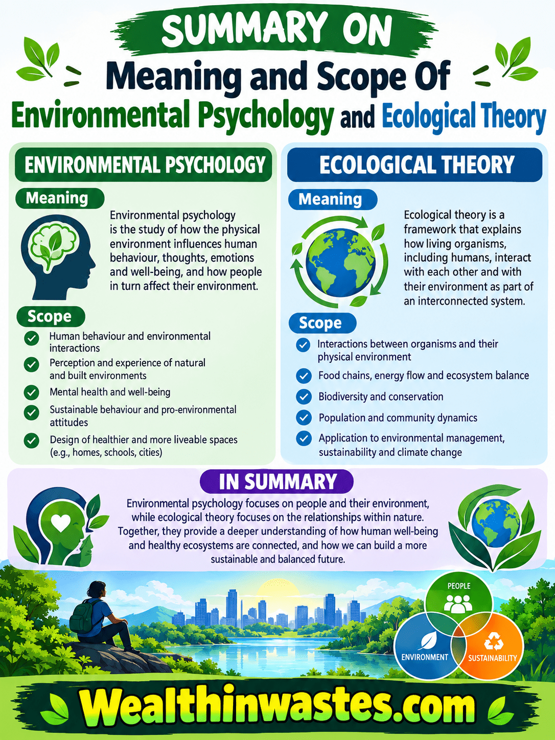 Le sens et la Portée De la Psychologie de l'Environnement et de la Théorie Écologique