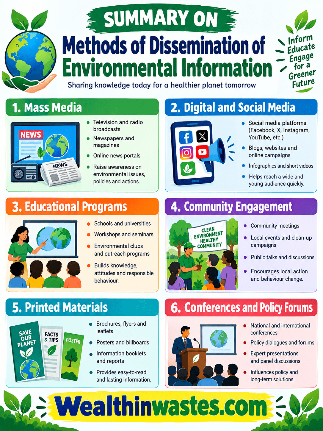 Methods of Dissemination of Environmental Information
