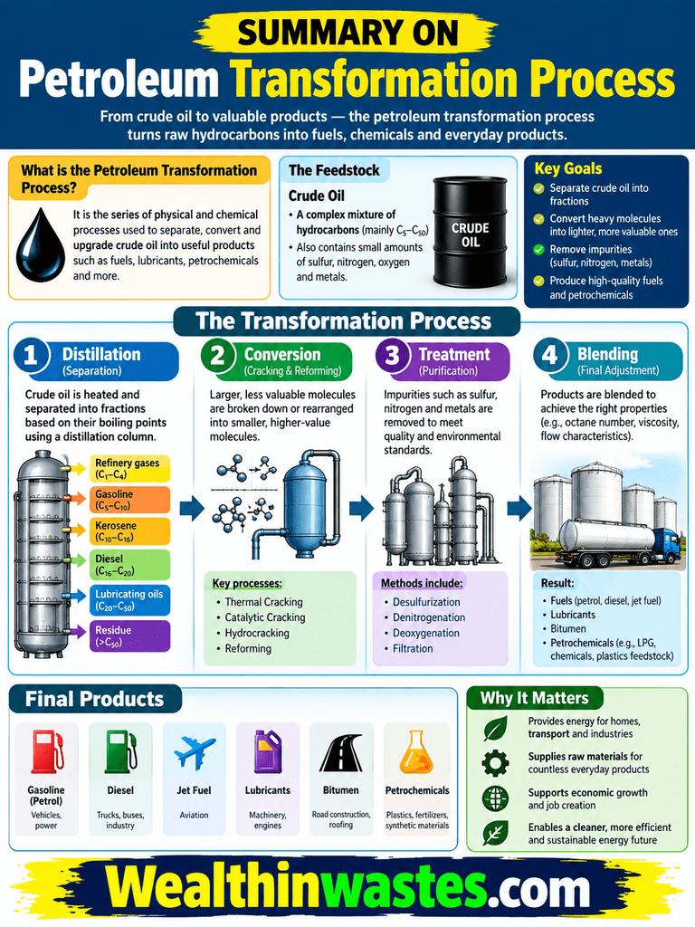 Petroleum Transformation Process