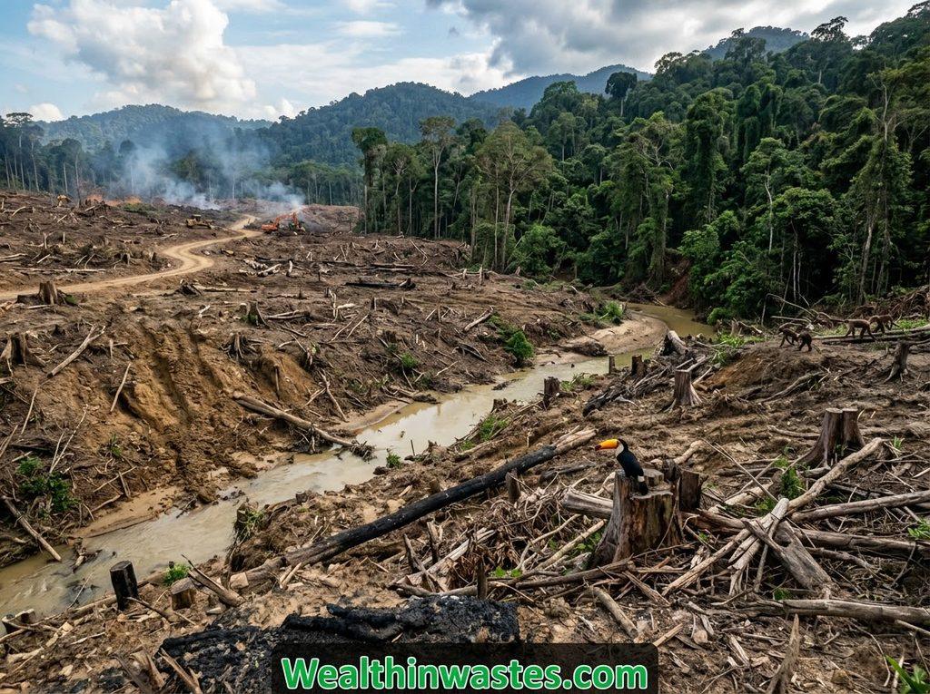 Causes and Effects of Land Cover Change and Deforestation