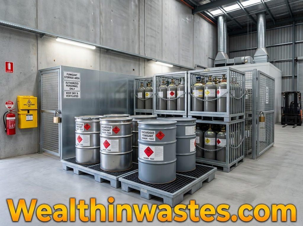 Storing, Handling and Disposing of Fumigants