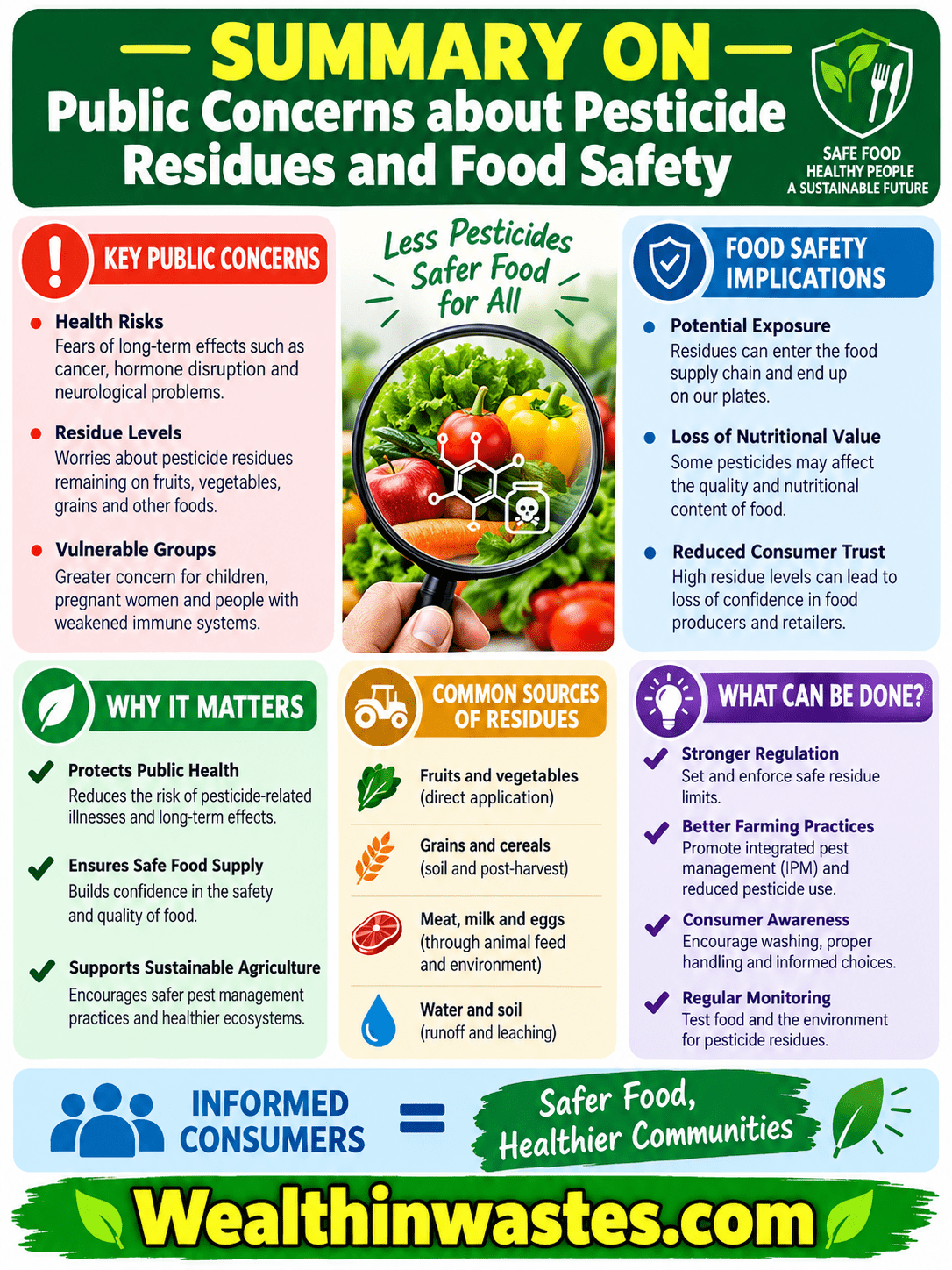 Public Concerns about Pesticide Residues and Food Safety