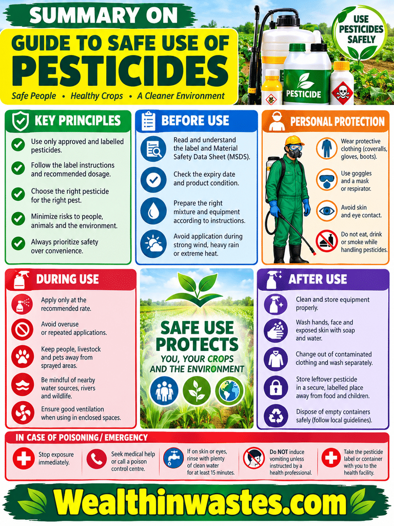 Guide to Safe Use of Pesticides