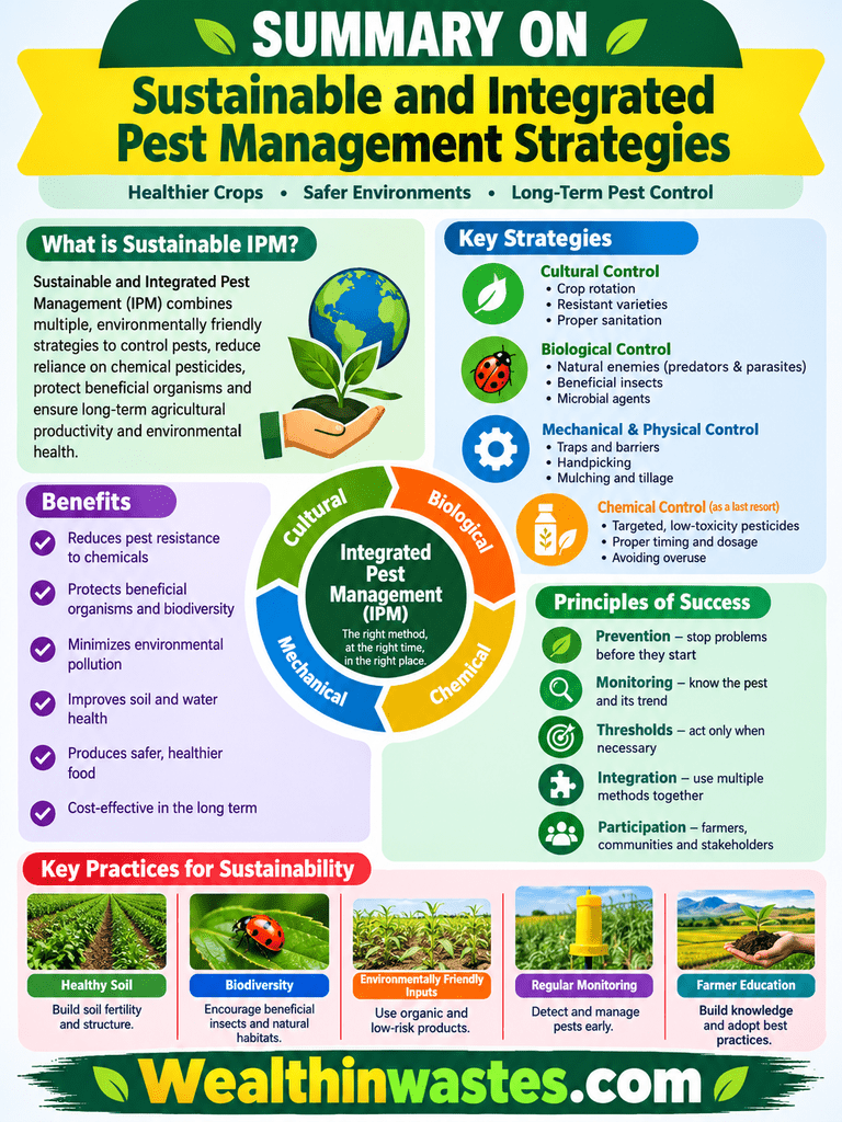 Sustainable and Integrated Pest Management Strategies