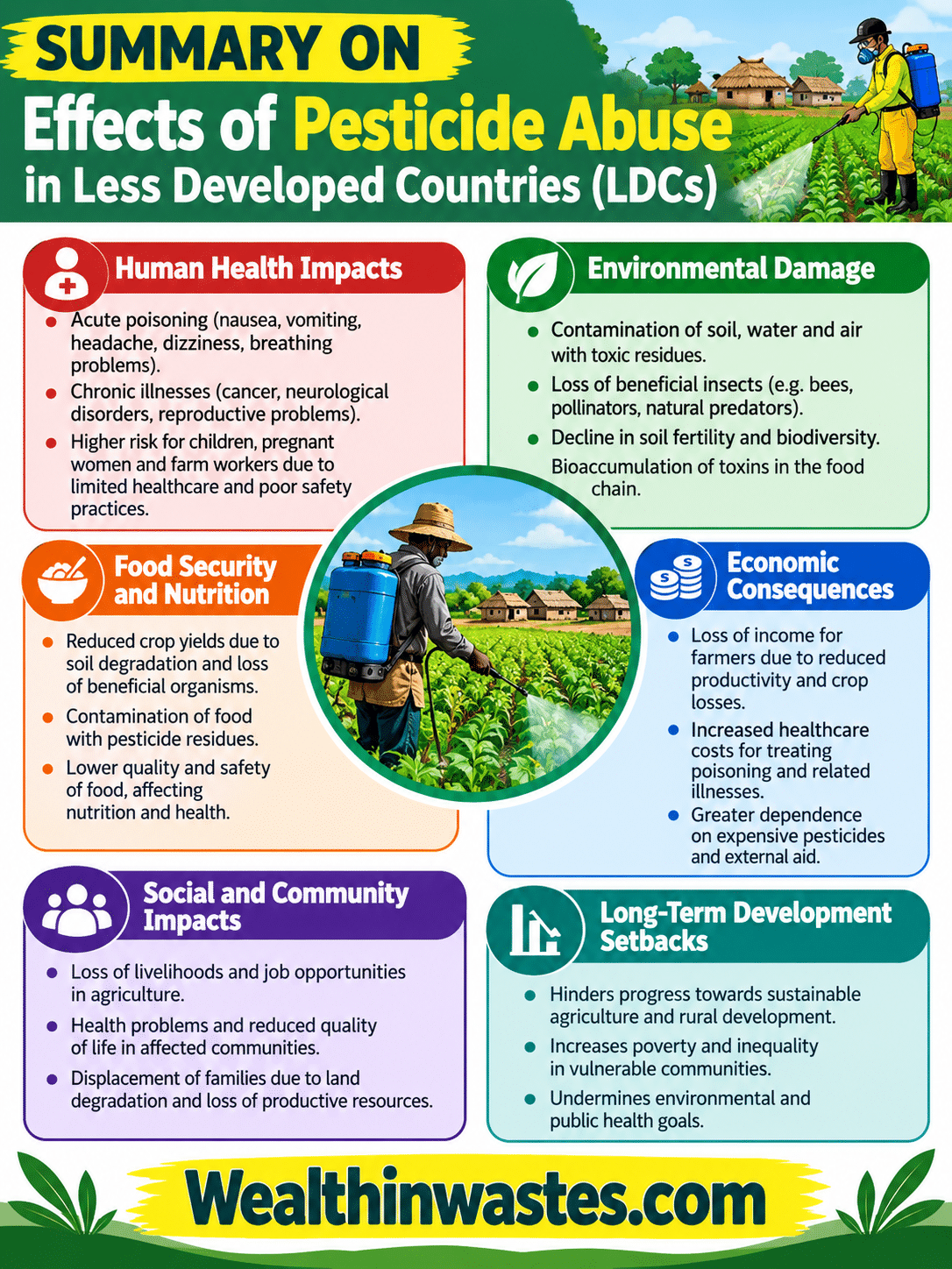Effects of Pesticide Abuse in Less Developed Countries (LDCs)