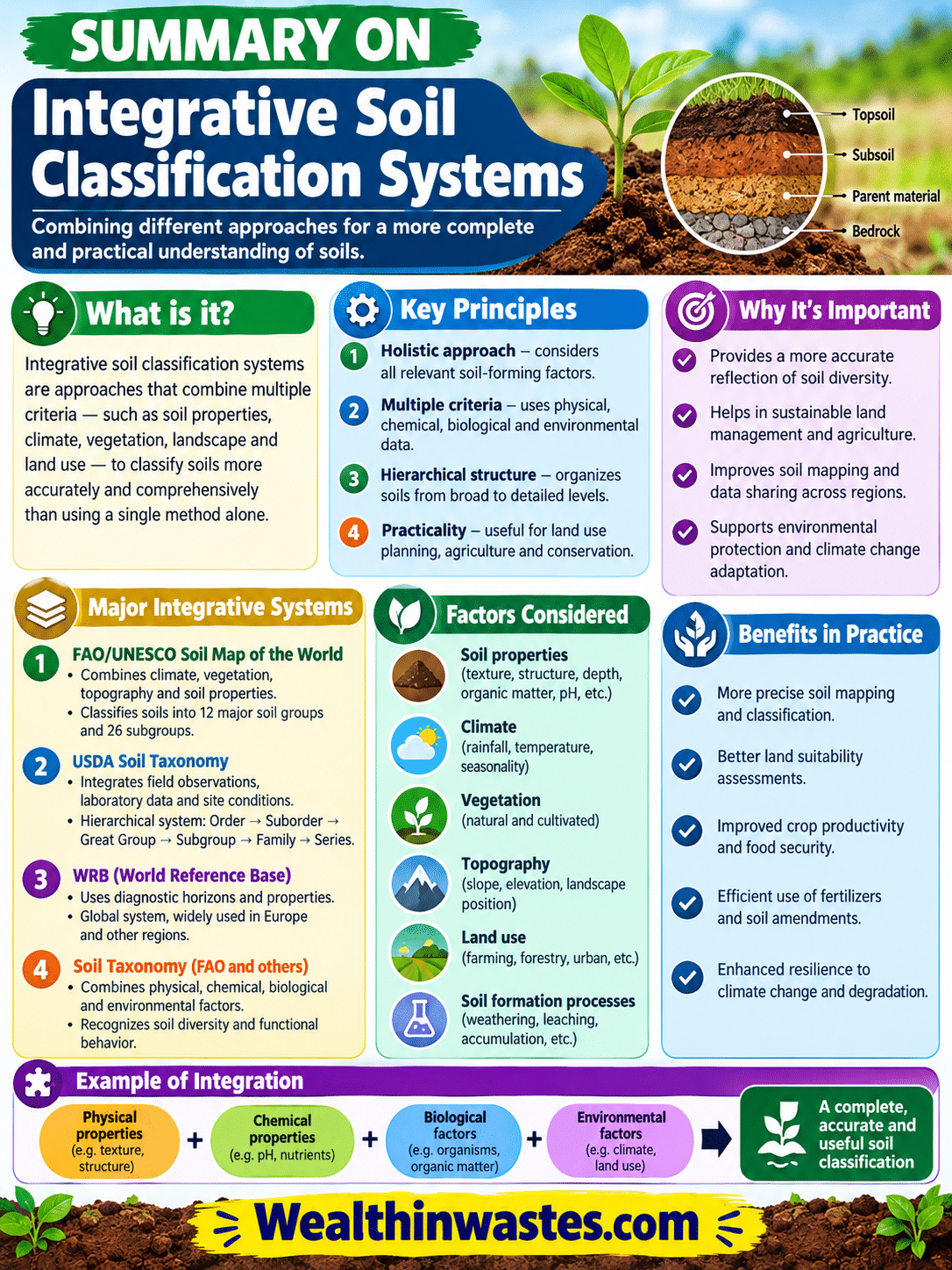 Intégrative Des Systèmes De Classification Des Sols