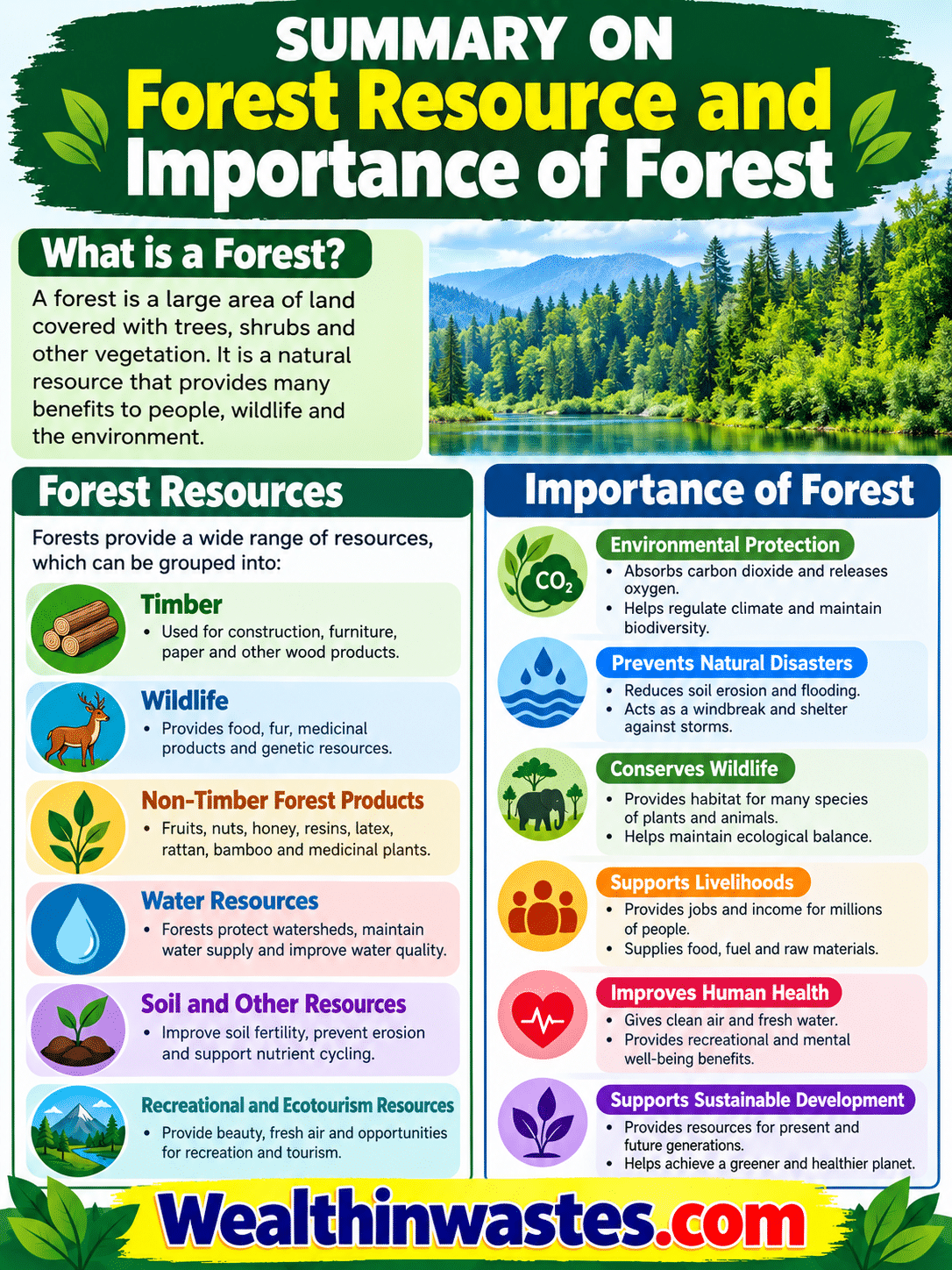 Forest Resource and Importance of Forest