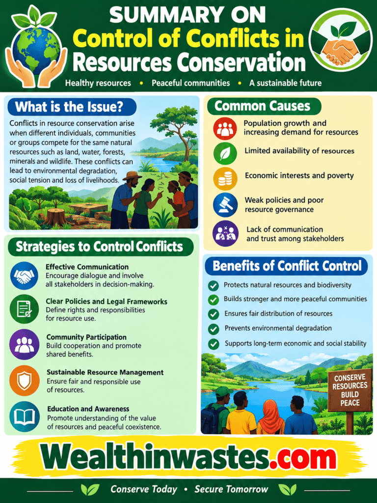 La maîtrise des Conflits dans la Conservation des Ressources
