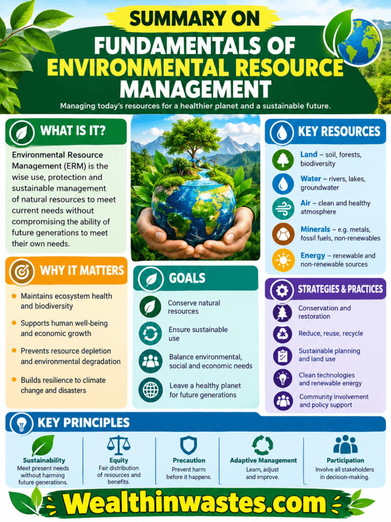 Fundamentals of Environmental Resource Management