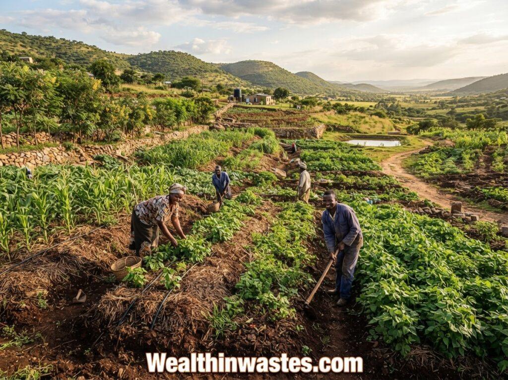 Changement climatique sur les Ressources en Terres: Impacts sur l'Agriculture