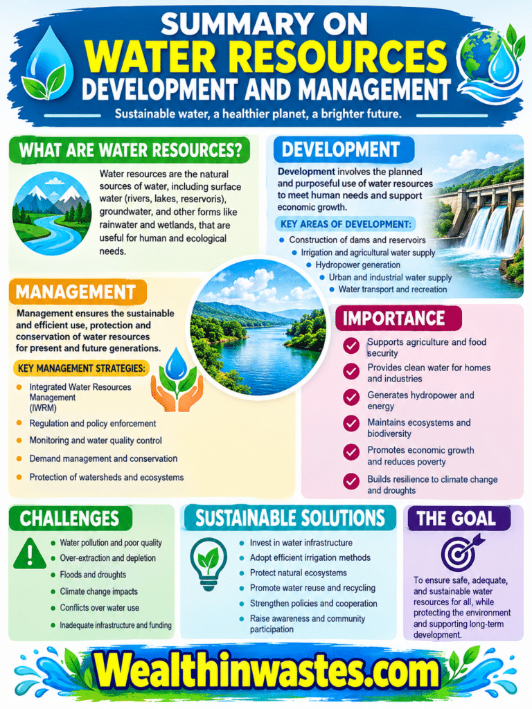 Développement des Ressources en eau et de Gestion
