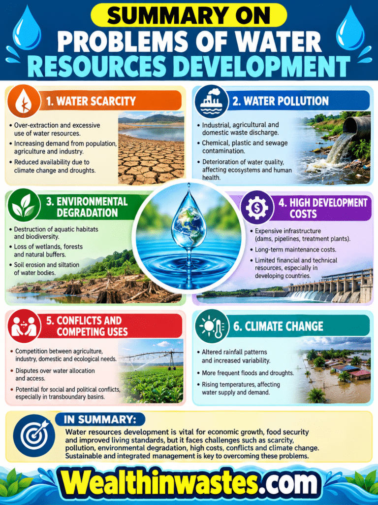 Les problèmes de Développement des Ressources en Eau