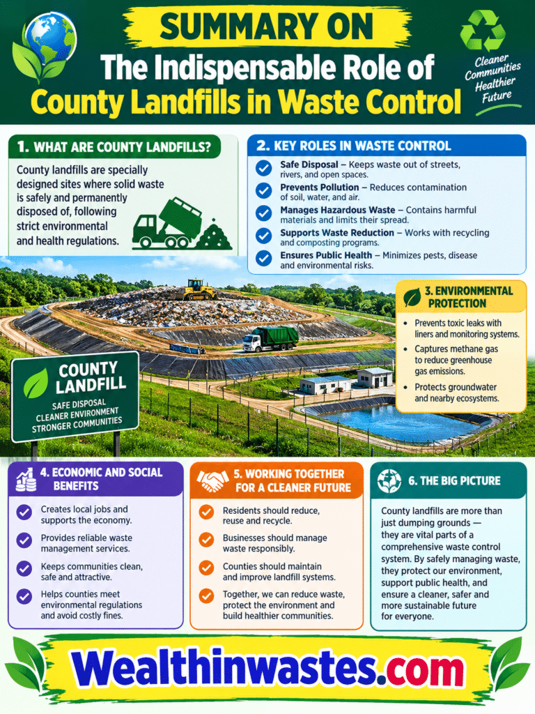 The Indispensable Role of County Landfills in Waste Control