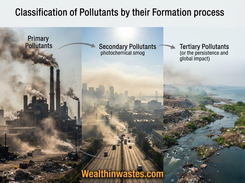 Classification des Polluants et leur Impact sur l'Environnement