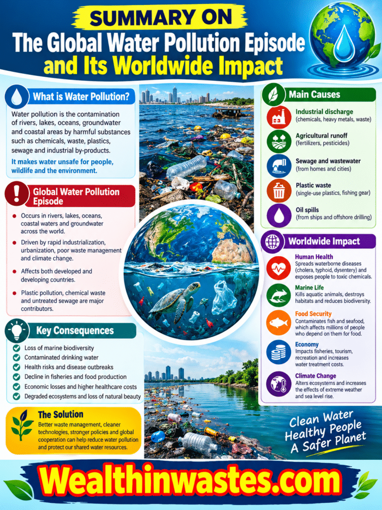 The Global Water Pollution Episode and Its Worldwide Impact