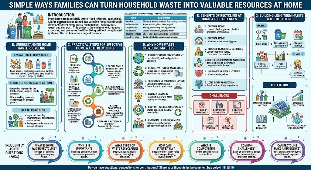 What You Need to Know About Home Waste Recycling