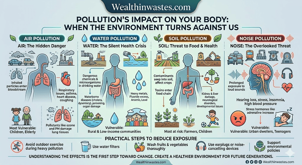 From Air to Bloodstream: The Dangerous Impact of Pollution on Human Health