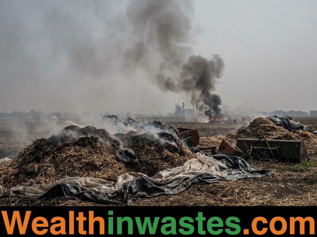 L'Impact de Déchets Agricoles, de l'Homme et de l'Environnement