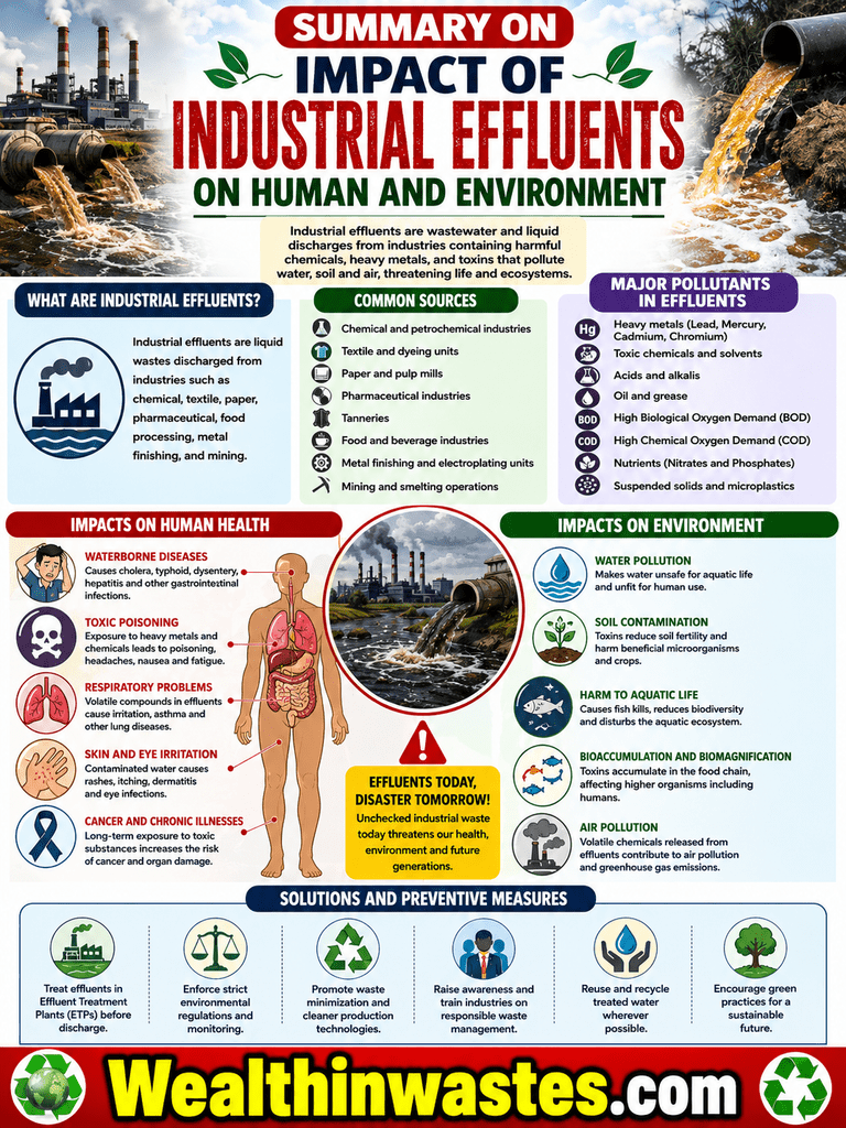 Impact des rejets Industriels sur l'Homme et l'Environnement