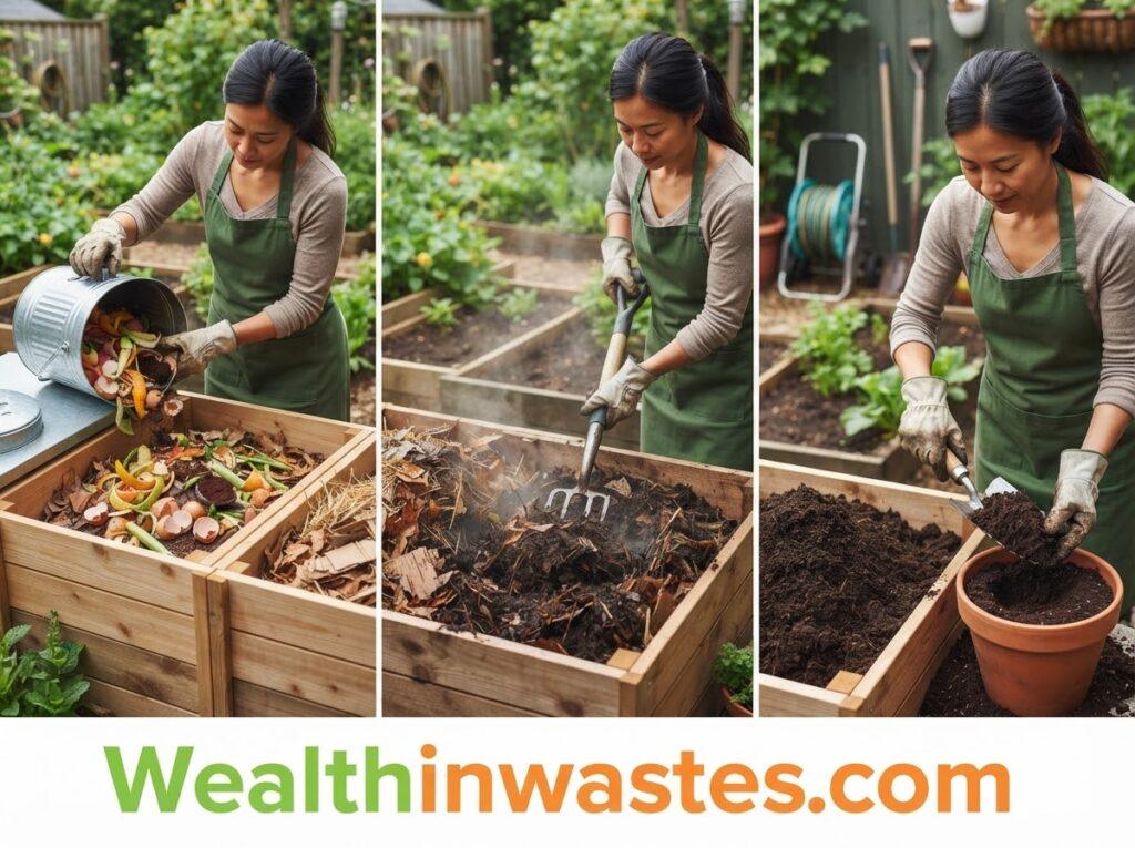 Comment Faire du Compost à partir des Déchets de Cuisine