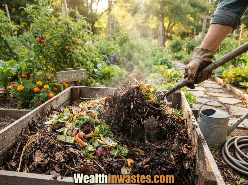 Comment Faire du Compost à partir des Déchets de Cuisine